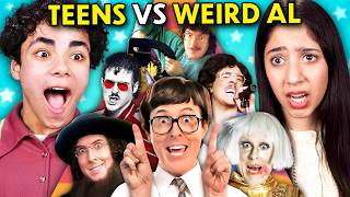 Teens React To WEIRD AL [upl. by Lanza]