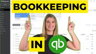 How to do a full month of bookkeeping in QBO full tutorial [upl. by Eniotna]