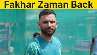 Fakhar met Chairman PCB  Good News for Fakhar Zaman Fans [upl. by Barrada]