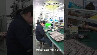 Motor assembly site servomotor industrial mechanic steppermotor shrots automation biology [upl. by Aryad]