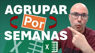 ✅ AGRUPAR por SEMANAS con fórmula en excel [upl. by Malti]