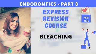 endodontics  bleaching of teeth [upl. by Weinert]