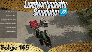 LS22  Neuer Mod für einen Autoloader von Paletten etc  Lets Play 165 deger [upl. by Meredithe]