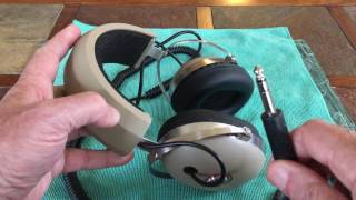 Koss Pro 4 AA Headphone Review 206 [upl. by Ahsiekan]