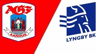 Aarhus AGF vs Lyngby live fodboldkamp i dag  Dansk Superliga [upl. by Secnirp]