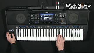 Yamaha PSR SX920 Sounds Demo [upl. by Aihsel605]