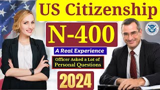 NEW N400 Interview  N400 Naturalization Interview  US Citizenship Interview with Answers v1 [upl. by Ysak]