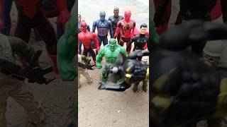 Avenger kill the hulk Spidermen and axmen viralvideo viralshorts hulk cartoons [upl. by Stew]