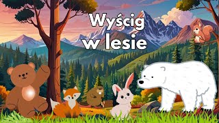 Wyścig w lesie Audiobook dla DzieciSłuchowisko dla dzieci [upl. by Eniarol]