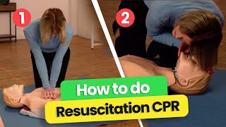 How To Perform CPR A Step By Step Guide  Resuscitation CPR First Aid Training [upl. by Yatzeck]