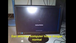 Cara Mengatasi Komputer CMOS CHECKSUM ERROR [upl. by Arim]