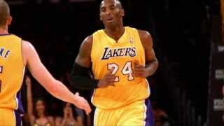 Kobe Bryants First Dunk of the Season in SlowMo [upl. by Dayle]