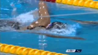 Swimming  Womens 400m Freestyle  S6 Final  London 2012 Paralympic Games [upl. by Bently]