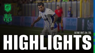 Serie BKT 2425  Juve StabiaSassuolo 22  Highlights [upl. by Viveca936]