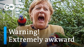 Funny Angela Merkel moments to look back to [upl. by Ninette]