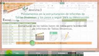 Curso Avanzado de Excel Online [upl. by Derman]