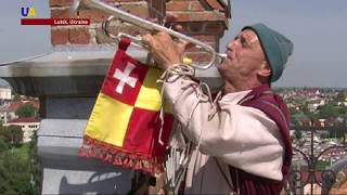 Lutsk Town Crier Welcomes Visitors to the Ancient City [upl. by Clorinda]