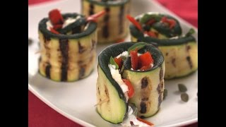 Grilled Zucchini Rolls [upl. by Kenlee]