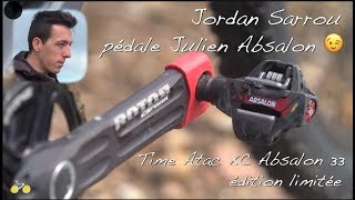 🎬 Pédales Time Atac XC Julien Absalon sur VTT Jordan Sarrou  🎤 Materielvelocom [upl. by Haveman885]