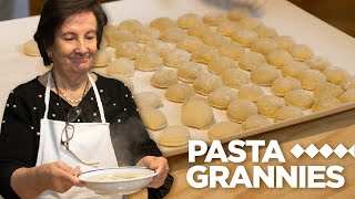 Enjoy Aves anolini in brodo flavoursome filled pasta from Parma  Pasta Grannies [upl. by Gnuhp]