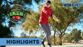 Round 1 Highlights FPO  2023 Las Vegas Challenge Presented by Innova [upl. by Namzzaj]