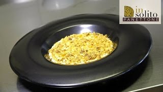 Risotto con taleggio e Polvere di Panettone Loison Liquirizia e Zafferano [upl. by Nylhsoj]