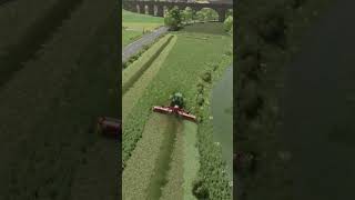 mähen 46 ls22 fs22 timelapse landwirtschaft landwirtschaftssimulator22 farming pallegney [upl. by Yenetruoc]