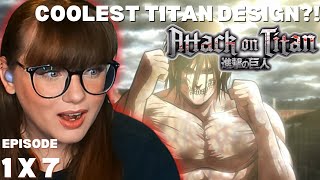 Favourite Titan Design SO FAR  Dr of Literature FIRST React to Attack On Titan 1x7 [upl. by Baptlsta200]