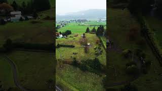 Tillamook Or  Sunset Heights Memorial Gardens Flyby [upl. by Wenoa]