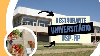 Tour no Restaurante Universitário Bandejão  USP  Ribeirão Preto [upl. by Nayd]