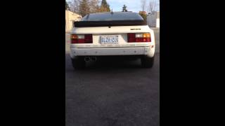 Porsche 944 Magnaflow Exhaust Start Up amp Rev [upl. by Drol]