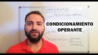 El Condicionamiento Operante en qué consiste [upl. by Conny]