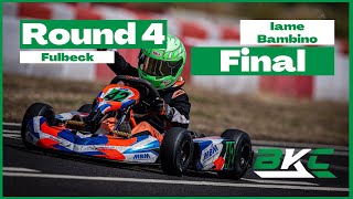 8 KARTS WITHIN 15 SECONDS FOR THE ENTIRE RACE  Iame Bambino  Fulbeck [upl. by Adlemy]