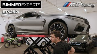 Bimmer Experts Ep252  BMW M8 tuning Érdemes tovább faragniquot   F30 új turbó beszerelése [upl. by Ketchan]