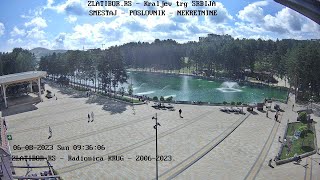 ZlatiborRS Live Stream kamera 06082023  Kraljev trg jezero Zlatibor [upl. by Nnewg846]