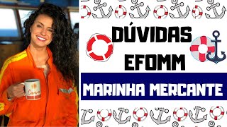 Dúvidas EFOMM  EFOMM DÚVIDAS  COMO FUNCIONA A MARINHA MERCANTE [upl. by Ocimad]