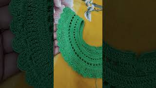 Wonderful Crochet Neck Design easycrochet crochetpattern howtomakecrochet easyhandmade [upl. by Akinehc]