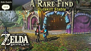 A Rare Find  Zelda BOTW Side Quest Tutorial [upl. by Orimisac685]