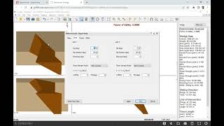 Tutorial 10 How to Conduct Slope Stability Analysis of Wedge Block using Swedge education [upl. by Airemat735]