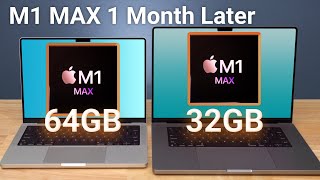 MacBook Pro M1 MAX Review 1 Month Later 14 and 16 [upl. by Yanaj914]