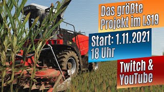 Das größte Projekt im LS19  Tag 5 [upl. by Elleivap]