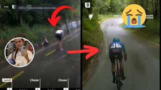 Muriel Furrer crash video  Muriel Furrer accident  Muriel Furrer dies after cycle fall 😭 [upl. by Enyaz886]