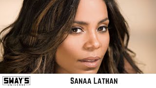 Sanaa Lathan Talks New Netflix Series Hit and Run  SWAY’S UNIVERSE [upl. by Bilbe575]