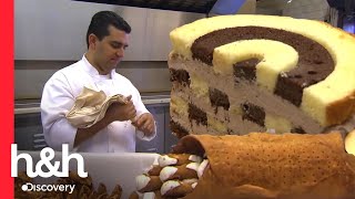 Buddy comparte 2 de sus recetas más icónicas cannolis y pastel ajedrez  Cake Boss  Discovery HampH [upl. by Minerva]