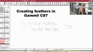 Feathers in Gammill CS7  How to Tutorial [upl. by Thurman42]