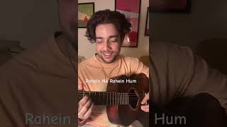 Rahein Na Rahein Hum Live siddharthslathia cover [upl. by Trebuh]