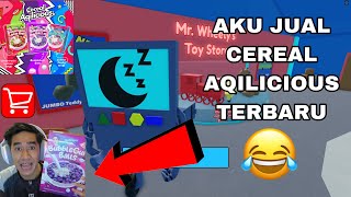 AKU JUAL CEREAL AQILICIOUS TERBARU 😂 KILANG MAINAN MR WHEELY🤖 [upl. by Raddi345]