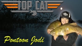 TOP CAT 2Hour SPECIAL  Pontoon Jodi Catfishing  LIVE COMPETITION FISHING [upl. by Weider]