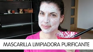 Mascarilla limpiadora casera para la cara de yogur [upl. by Oibesue]