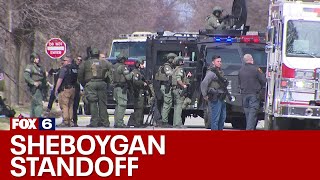 Sheboygan shooting hourslong standoff near 9th and Humboldt  FOX6 News Milwaukee [upl. by Yelroc]